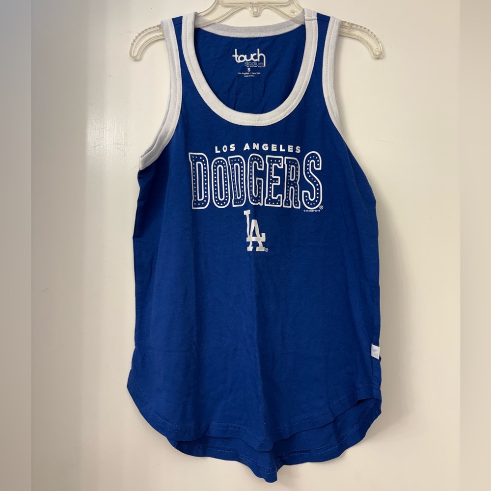 Touch by Alyssa Milano Royal Blue Tank with White Trim